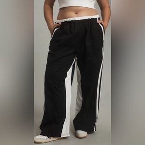 Daily Practice by Anthropologie Side-Stripe Track Pants Small